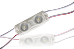 Светодиодный модуль герметичный LP-2835-2 LED (100-110Lm, 1W, 12V), 20шт