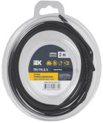 Трубка термоусадочная ТТУ нг-LS 2⁄1 черн. (уп.2м) IEK UDR12-002-001-002-K02-T, 1УП.2 м
