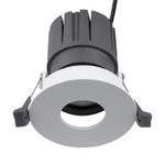 Светильник встраиваемый поворотный REXANT Horeca Dark Light с антиослепляющим эффектом 12 Вт 4000 К Ring LED WHITE, 1шт