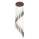 Citilux Вегас CL227143 LED Люстра каскадная Коричневая, 1шт