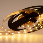 Лента светодиодная 12В, SMD5050, 14,4Вт/м, 60 LED/м, 3000K, 10мм, 5м, IP20 LAMPER, 1м