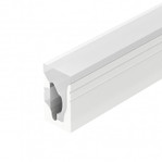 Силиконовый профиль WPH-FLEX-1018-SIDE-S10-20m WHITE, 20м