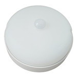 Ulw-q216 12w/4000к sensor ip65 white светильник светодиодный влагозащищенный, с датчиком движения. круг. белый свет (4000K). Диаметр 135 мм. Корпус белый. ТМ Volpe, 1шт