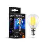 Светодиодная лампа Voltega VG10-G1E14warm6W-F (E14, 2800K, 6Вт), 1шт