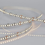 Uls-2835-180led/m-10mm-ip20-dc24v-17w/m-5m-3000k гибкая светодиодная лента на самоклеящейся основе. катушка 5м. в герметичной упаковке. теплый белый свет(3000К). ТМ Uniel, 1шт