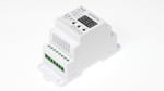 Контроллер V4-D на din-рейку RGBW, CCT, DIM IC57 (12-24V, 4ch x 5A, 240/480W), 1шт