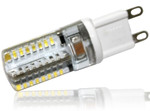 Светодиодная лампа DL220-G9-3W (220V, 3W, 190 lm) (дневной белый 4000K), 1шт