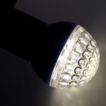 Лампа шар Е27 9 LED Ø50мм ТЕПЛЫЙ БЕЛЫЙ, 1шт