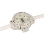 Модуль управляемый Solex-DMX-3535-6-24V RGB 120deg (D40x16mm, 1.5W, IP67) (RGB), 40шт