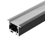 Профиль SL-LINE-3523-F-2500 BLACK, 2.5м