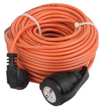 Удлинитель силовой ЭРА UPx-1e-3x0.75-30m в бухте c заземлением 1 розетка 30м ПВС 3х0.75мм2, 1шт