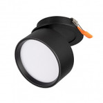 Светильник LGD-POT-Built-R85-12W (BK, 100 deg, 230V) (теплый белый 3000K), 1шт