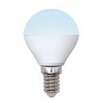 Led-g45-6w/nw/e14/fr/mb plm11wh лампа светодиодная. форма «шар», матовая. серия multibright. белый свет (4000K). 100-50-10. Картон. ТМ Uniel., 1шт