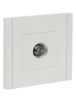 Розетка TV оконечная FORTE&amp;PIANO FP228 бел. IEK FP-A10-O-K01, 1шт