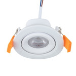 Светильник встраиваемый поворотный REXANT Bagel 5 Вт 4000 К LED, 1шт