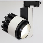 Светодиодный светильник трековый GDD-145-20WB-4L (220V, 20W, черно-белый корпус, трехфазный) (дневной белый 4000K), 1шт