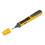 Uvt-e25 140/1000v yellow-grey отвертка-пробник индикаторная шлицевая, 140мм. tm uniel, 1шт