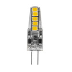 Лампа светодиодная капсульного типа JC-SILICON G4 220В 2Вт 6500K холодный свет (силикон) REXANT, 10шт