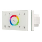 Панель Sens SMART-P83-RGB White (230V, 4 зоны, 2.4G), 1шт