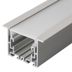 Профиль с экраном S2-Linia55-F-2500 Anod+opal, 1шт