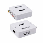 Конвертер HDMI на 3 RCA, пластик, белый REXANT, 1шт