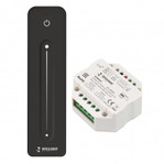 Intelligent arlight диммер smart-set-triac-601-72-dim-pd-in black (230V, 1x1.5A, ПДУ LINE, 2.4G), 1шт