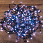 Гирлянда светодиодная универсальная 200 LED БЕЛЫЕ 20 метров, с контроллером, 1шт