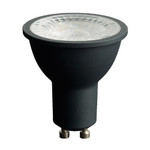 Лампа светодиодная, (8W) 230V GU10 2700K MR16 в черном корпусе, LB-1608, 1шт