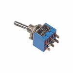 Тумблер 250V 3А (6c) ON-ON двухполюсный Micro (MTS-202) REXANT, 10шт