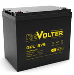 Аккумулятор 12В 75А.ч REVOLTER GPL 1275, 1шт