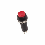 Выключатель-кнопка 250V 1А (2с) ON-OFF красная (PBS-11А)REXANT, 10шт