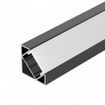 Профиль SL-KANT-H18-2000 BLACK (Arlight, Алюминий), 2м