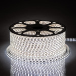 Лента светодиодная, 60SMD(2835)/m 4.4W/m 230V IP65 100m, 4000K , LS704 с 2 сетевыми шнурами, 2 заглушками, 2 коннекторами,10 крепежами в комплекте, 100м