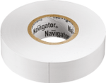 Изолента ПВХ 15мм (рул.10м) бел. NIT-B15-10/WH Navigator 71228, 1шт