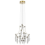 7000/35L CLASSIC ODL25 Подвесной светильник металл/хрусталь/нерж сталь IP20 LED 35W 4000K 220-240V FLAMENCO, 1шт