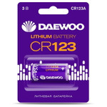 Элемент питания литиевый CR123 BL-1 DAEWOO 5043299, 1шт