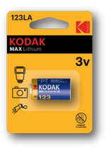 Литиевая батарейка Kodak CR123 [ K123LA], 1шт