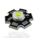 Мощный светодиод ALU-Star-1W (3,2-3,6V, 350mA, 100Lm, 6000-6500K), 1шт