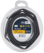 Трубка термоусадочная ТТУ нг-LS 6⁄3 черн. (уп.2м) IEK UDR12-006-003-002-K02-T, 1УП.2 м