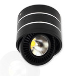Светодиодный светильник B-JH151-15W (220V, 15W, черный корпус) (нейтральный белый 5000K), 1шт