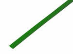 Трубка термоусаживаемая ТУТ 5,0/2,5мм, зеленая, упаковка 50 шт. по 1м, PROconnect, 50шт