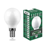 Лампа светодиодная, 11W 230V E14 2700K, SBG4511, 1шт