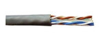 Кабель витая пара U/UTP кат.6 4х2х23AWG solid CU PVC сер. (м) ITK LC1-C604-111, 1м