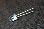 Светодиод 8 mm clear White 18000-20000 mcd, 1000шт