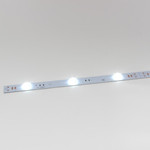 Светодиодная линейка 3030, 12 led, (24V, 14,4W, white) (нейтральный белый 5000K), 1шт