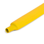 Трубка термоусадочная ТУТ (HF)-12⁄6 желт. (уп.50м) КВТ 82936, 1УП.50 м