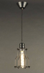Citilux Эдисон CL450201 Подвесной светильник Чёрный, 1шт