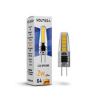 Светодиодная лампа Voltega VG9-K1G4warm2W (G4, 2800K, 2Вт), 1шт
