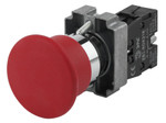 Кнопка управления ЭРА BBG71-BC-K04E LAY5-BC42 Грибок красный 1р, 1шт