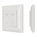 Панель SMART-P47-DIM-P-SUF (3V, 2 зоны, Knob, 2.4G), 1шт